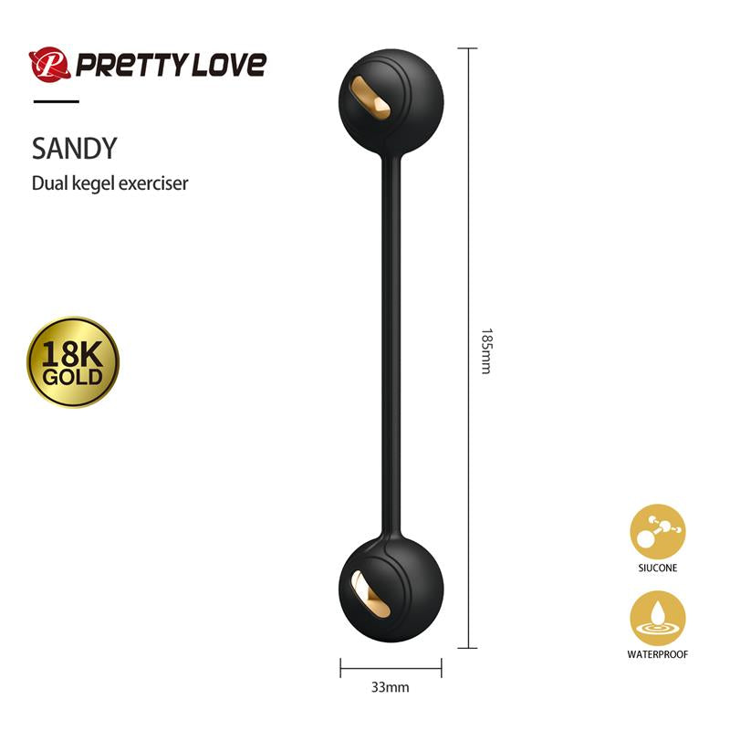 Luxury Set Queens 12 Juguetes Negro y Oro 18k