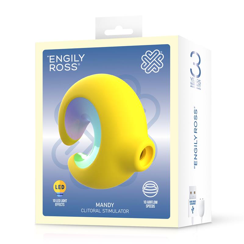 Mandy Succionador de Clitoris con Luz Led