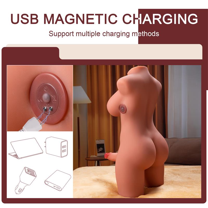Miah Lady Boy Torso con Vibracion y Thrusting 98 kg