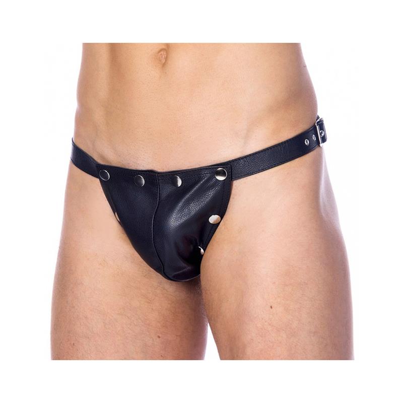 Panty Masculino de Cuero Talla Unica