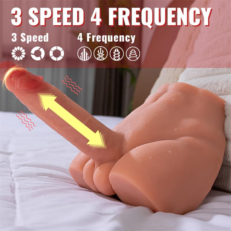 Peel Masturbador con Dildo y Ano Vibracion y Thrusting 27 kg