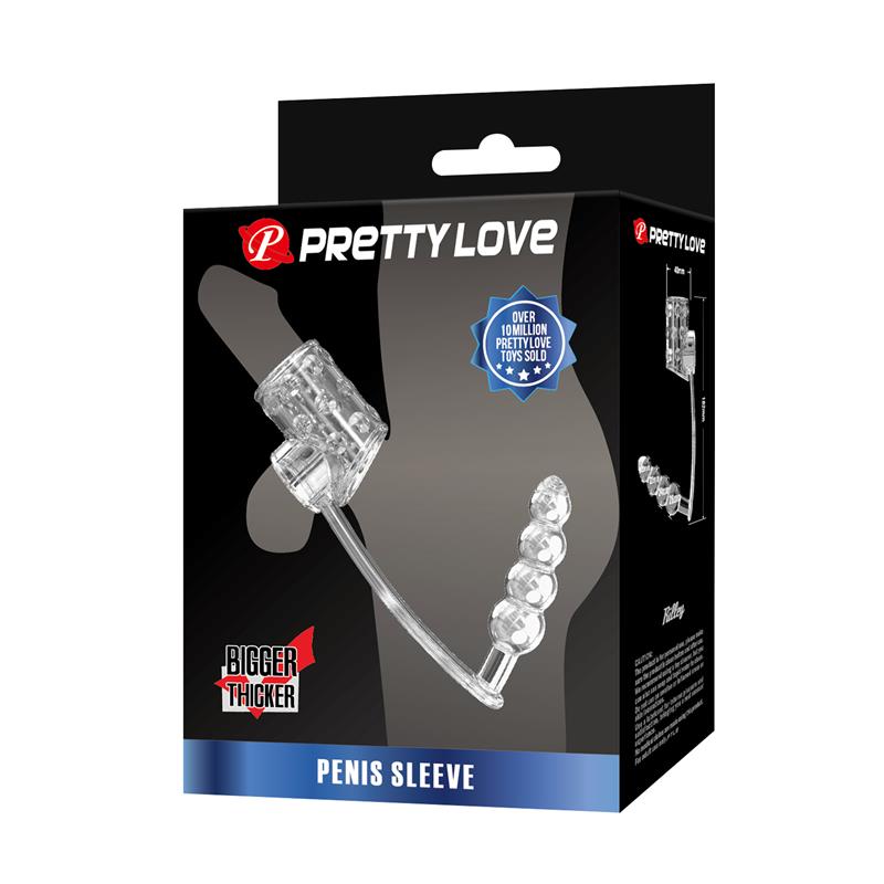 Plug Anal con Anillo para el Pene
