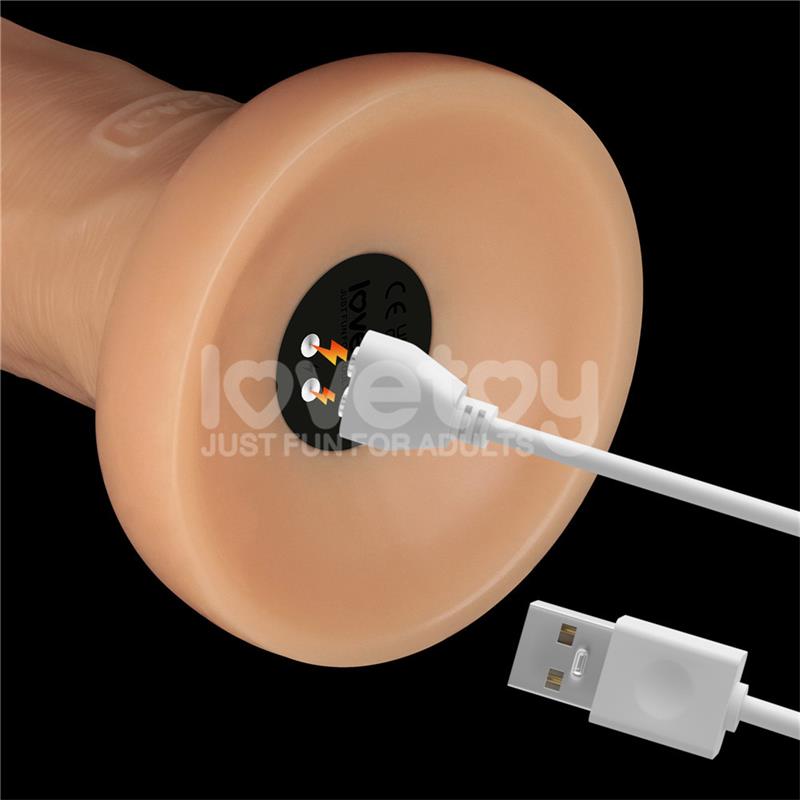 Power Basics Dildo con Vibracion 10