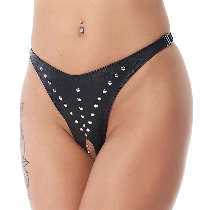 Braguitas Abiertas con Tachuelas Talla Unica
