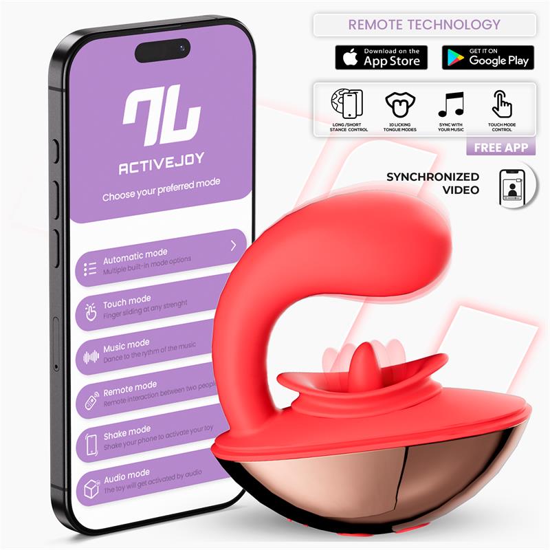 Rondy Estimulador con Vibracion y Lengua con App