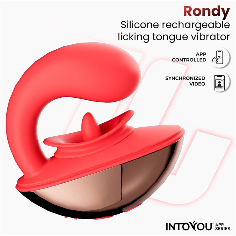 Rondy Estimulador con Vibracion y Lengua con App