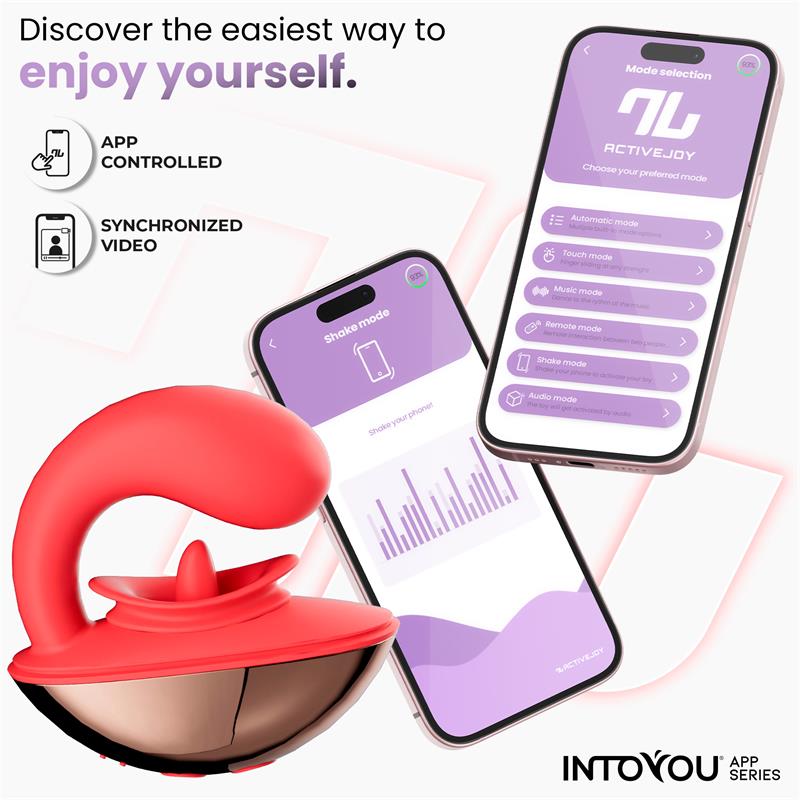 Rondy Estimulador con Vibracion y Lengua con App