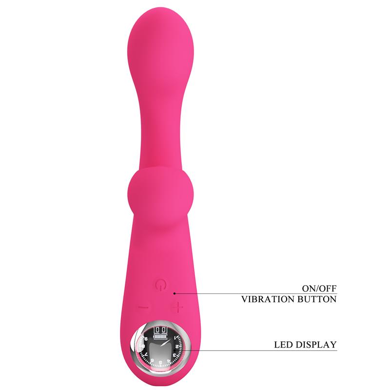 Skylar Conejito Vibrador y Thumping Rosa