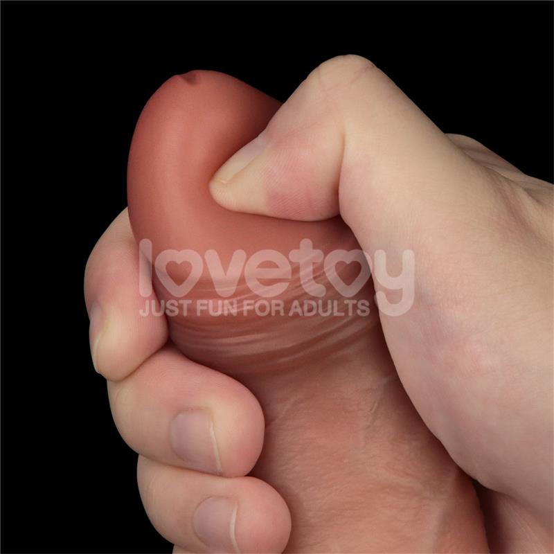 Sliding Pro Dildo Piel Deslizante Retractil Dual Layer 85