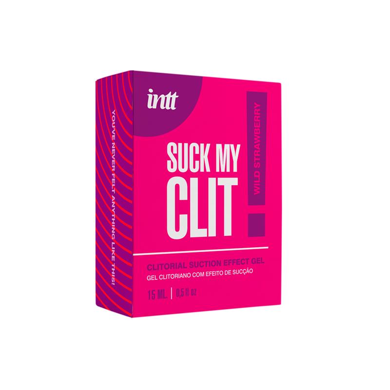 Suck My Clit Fresa Salvaje Succion Gel