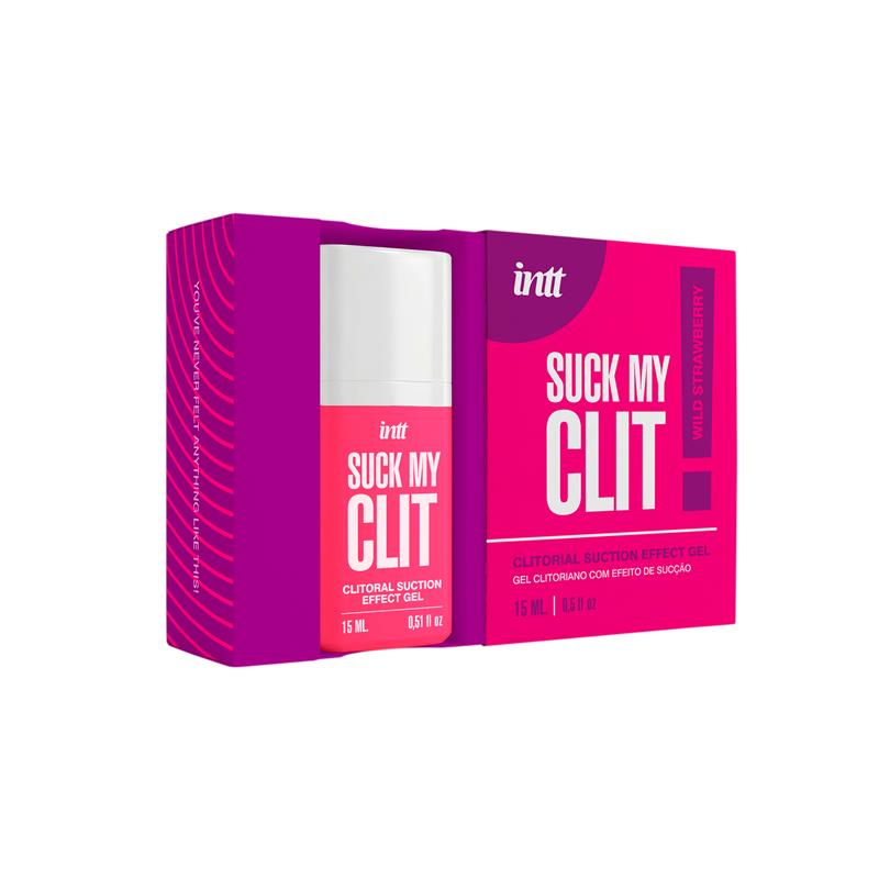 Suck My Clit Fresa Salvaje Succion Gel