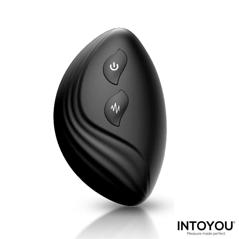 Synkox Girth Gainer con Doble Anillo para el Pene con Vibracion