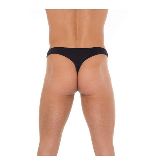 Tanga Rejilla Negro Talla Unica