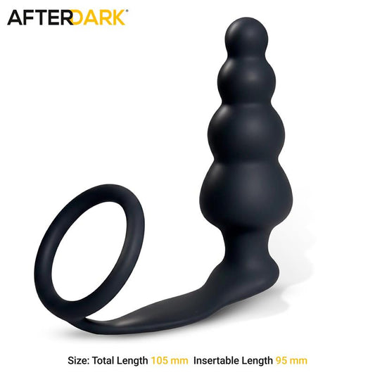 Timko Plug Anal con Anillo de Silicona