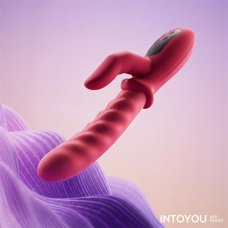 Tingly Vibrador con Finger y Movimiento Waving con APP
