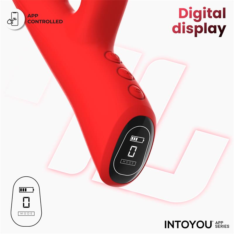 Trixy Vibrador con Tapping y Biting con App