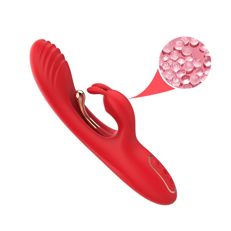 Vibrador Tickler con Rabbit Silicona