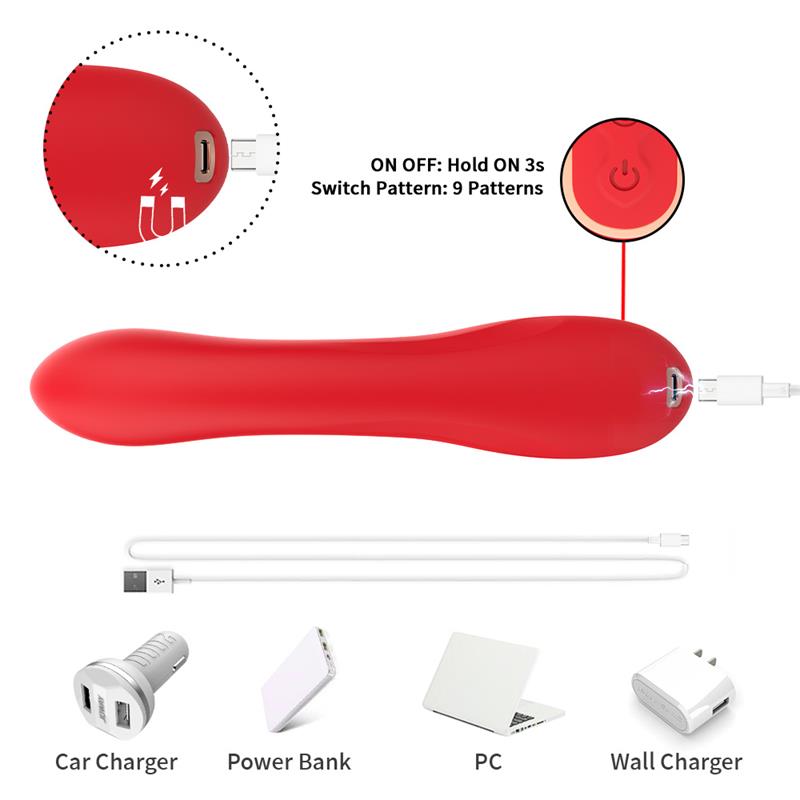 Vibrador Tickler con Rabbit Silicona
