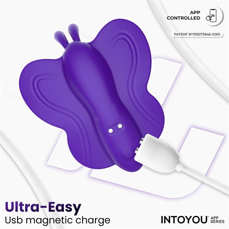 Wingy Estimulador Mariposa con APP Purpura