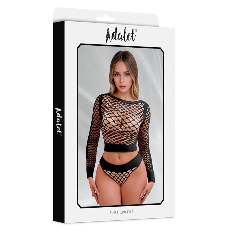 Yara Set de 2 Piezas Negro Talla Unica