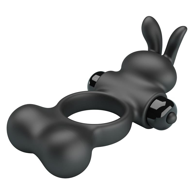 Yusuf Anillo para el Pene con Bolas de Metal 2x33gr